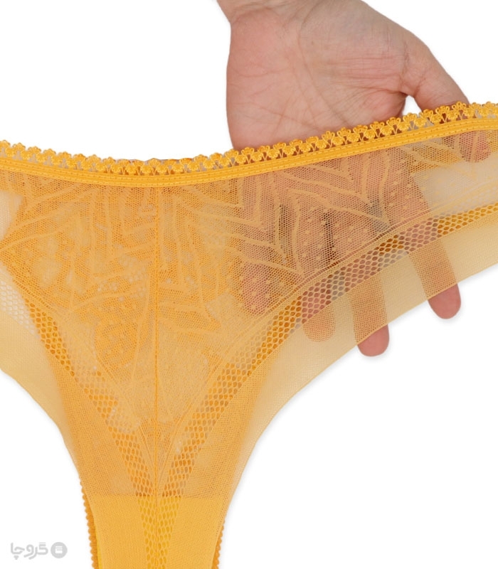 ست شورت و سوتین توری فنردار Barone بارون گلدوزی کد 345 مدل 064