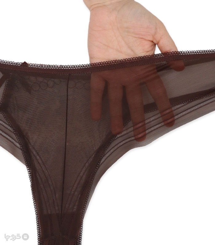 ست شورت و سوتین توری فنردار Barone بارون گلدوزی کد 345 مدل 013