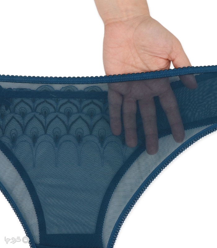 ست شورت و سوتین توری فنردار Barone بارون گلدوزی کد 335 مدل 139