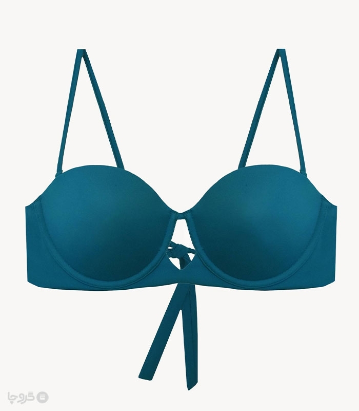 مایو دو تکه کاپدار فنردار Neev نیو کد Tan 8401