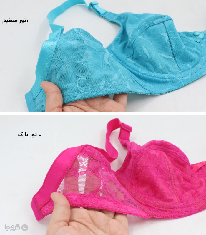سوتین توری فنردار سه تکه Barone بارون کد 570