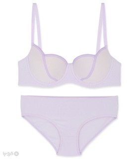 خرید ست شورت و سوتین کاپدار نخی فنردار Misa میسا کد 9020