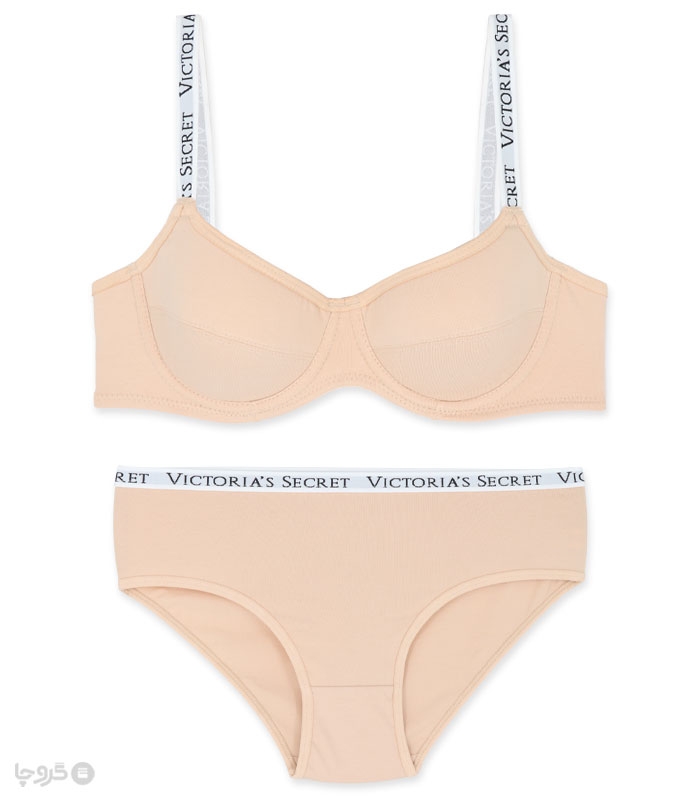 ست شورت و سوتین کاپدار نخی فنردار Misa میسا کد 9025 طرح Victoria's Secret