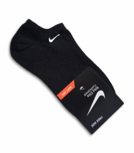 جوراب قوزکی گلدوزی طرح Nike مشکی