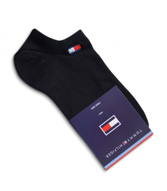 جوراب قوزکی طرح Tommy مشکی