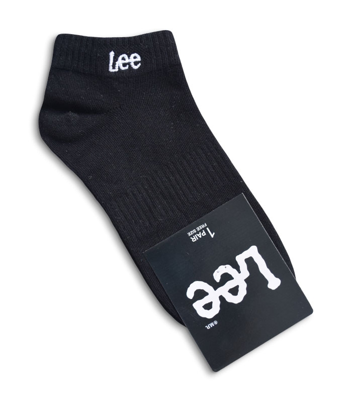 جوراب مچی طرح Lee مشکی