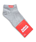 جوراب مچی گلدوزی طرح Levi's خاکستری