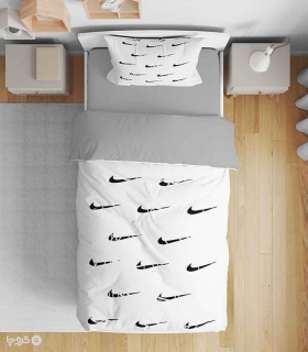 خرید سرویس روتختی میکروفایبر نوپه هوم کد T4830 طرح Nike
