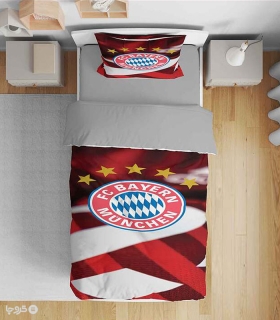 خرید سرویس روتختی میکروفایبر نوپه هوم کد T4834 طرح FC Bayern Munich