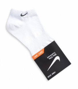 جوراب مچی گلدوزی طرح Nike سفید
