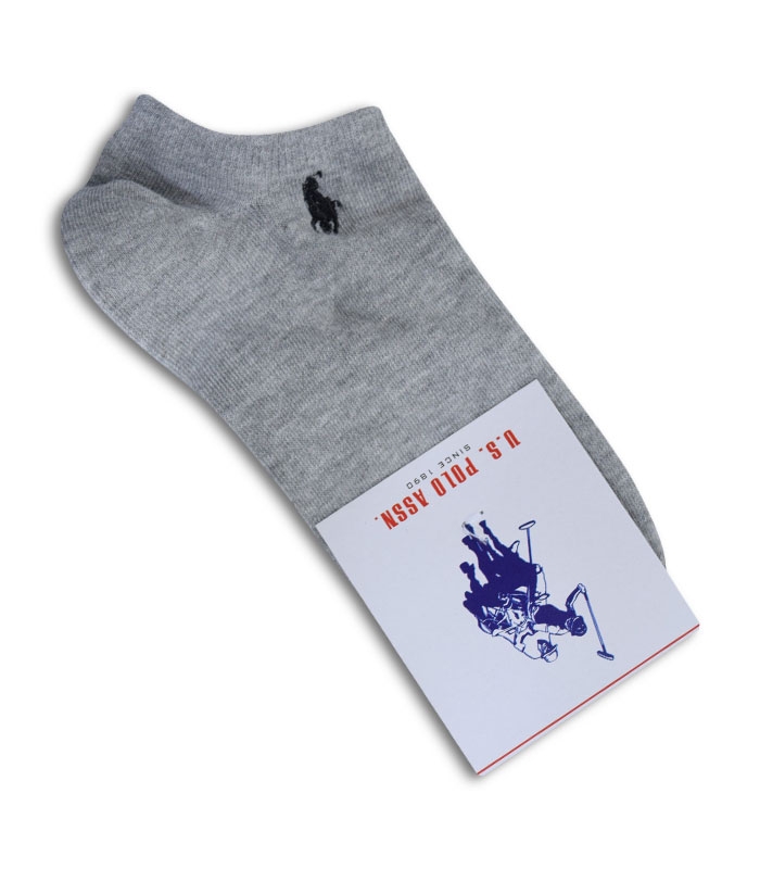 جوراب قوزکی گلدوزی طرح U.S. POLO ASSN