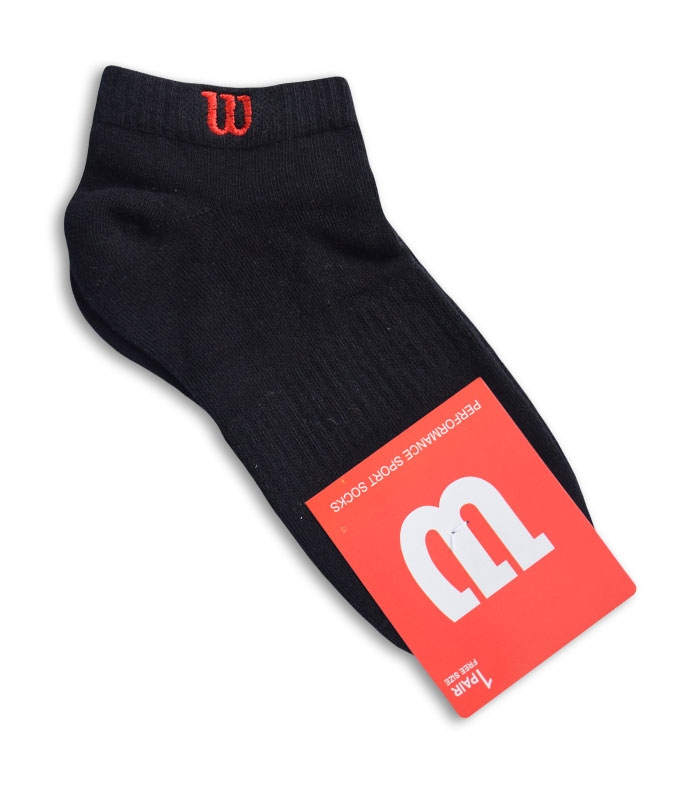 جوراب مچی طرح Wilson مشکی