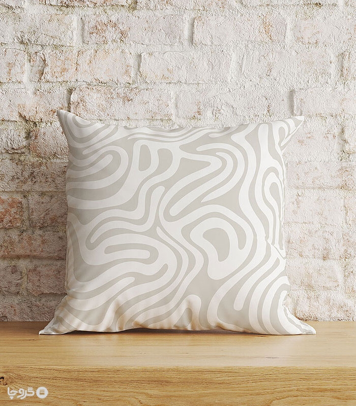 کاور کوسن مخمل نوپه هوم کد K4084 طرح خیال