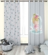 خرید پرده کودک نوپه هوم کد W4813 طرح قلب و دختر