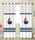 خرید پرده کودک نوپه هوم کد W4851 طرح قایق