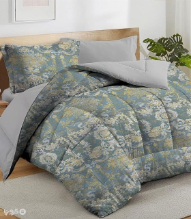 خرید سرویس روتختی مخمل شانل طلاکوب نوپه هوم کد 2502 طرح پتینه