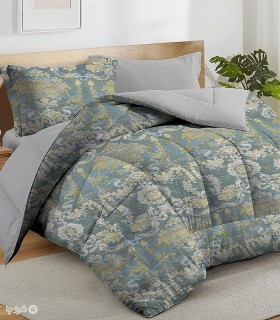 خرید سرویس روتختی مخمل شانل طلاکوب نوپه هوم کد AS طرح پتینه