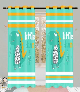 خرید پرده کودک نوپه هوم کد W5560 طرح دایناسور