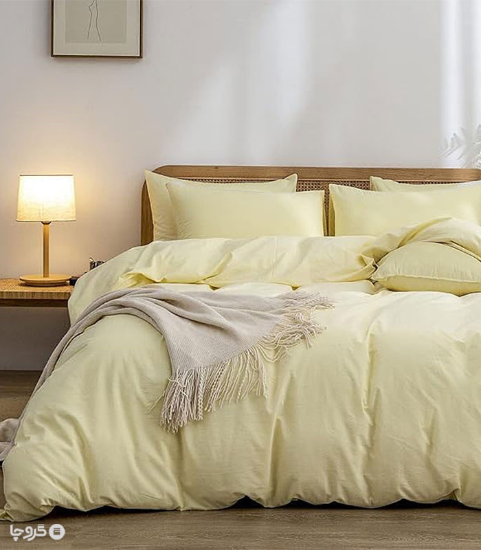 سرویس روتختی کاوری نخ پنبه نوپه هوم کد LE01 ساده