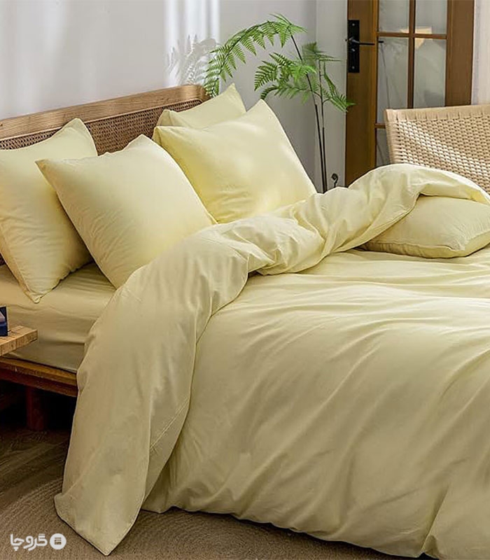 سرویس روتختی کاوری نخ پنبه نوپه هوم کد LE01 ساده