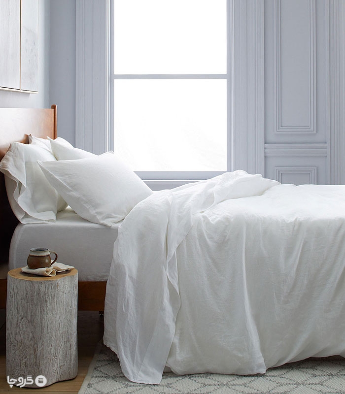 سرویس روتختی کاوری نخ پنبه نوپه هوم کد LE01 ساده