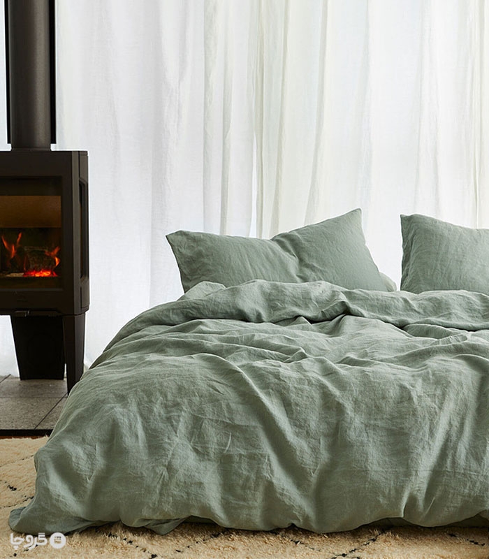 سرویس روتختی کاوری نخ پنبه نوپه هوم کد LE01 ساده