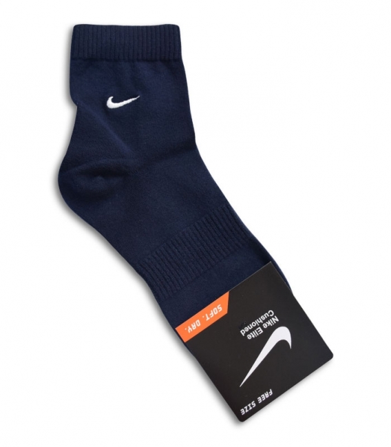 جوراب نیم ساق طرح Nike سرمه‌ای