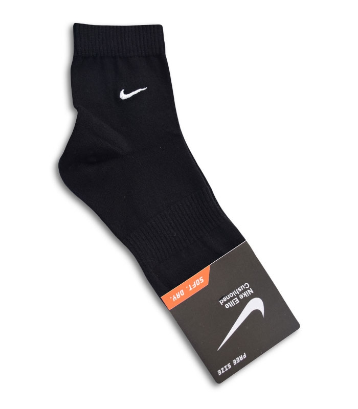 جوراب نیم ساق طرح Nike مشکی