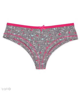 خرید شورت زنانه هیپستر نخی آداک کد 248 طرح نقاط هندسی