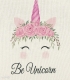 پرده کودک نوپه هوم کد W5015 طرح ‌Be Unicorn