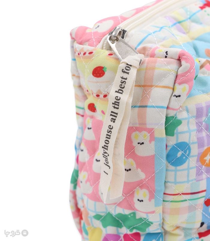 کیف نظم دهنده پنبه دوزی جولی هوس طرح کارتونی