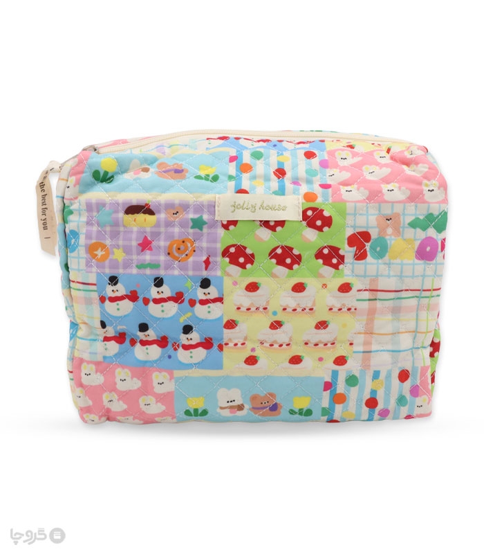 کیف نظم دهنده پنبه دوزی جولی هوس طرح کارتونی