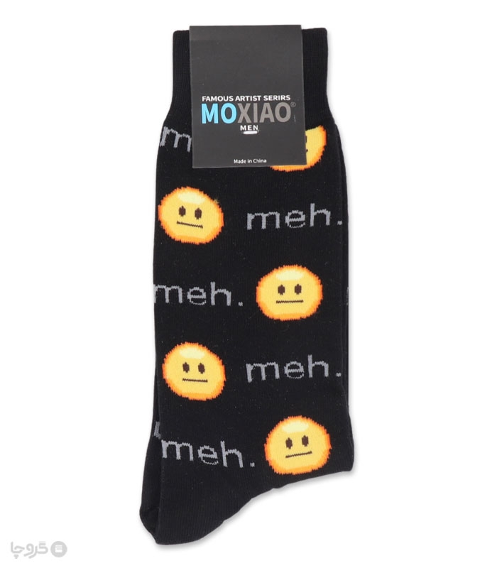 جوراب ساقدار مردانه ماکسیو طرح Meh