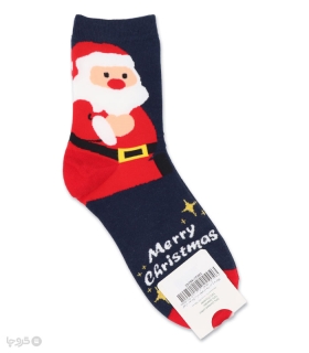 جوراب نیم ساق زنانه کوکو اند هانا طرح Merry Christmas