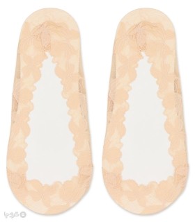 خرید جوراب کالج زنانه Guocai توری دور ژله‌ای کد 2235