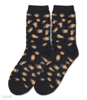 خرید جوراب پشمی Coco & Hana ساقدار زنانه طرح پلنگی