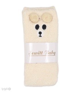 خرید جوراب بوکله بالا زانو زنانه گوشدار طرح حیوانات