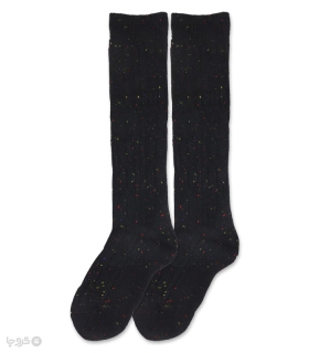 خرید جوراب پشمی زیر زانو زنانه کوکو اند هانا طرح ژاکارد