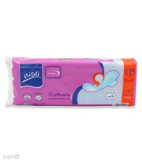 خرید نوار بهداشتی بالدار کتانی تافته ویژه شب