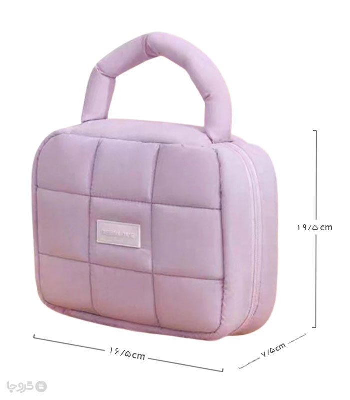 کیف نظم دهنده پنبه دوزی مدل Been Love طرح مربعی