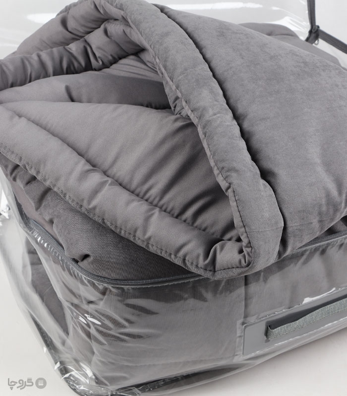 سرویس روتختی کتان مخمل NopeHome نوپه هوم طرح مربعی