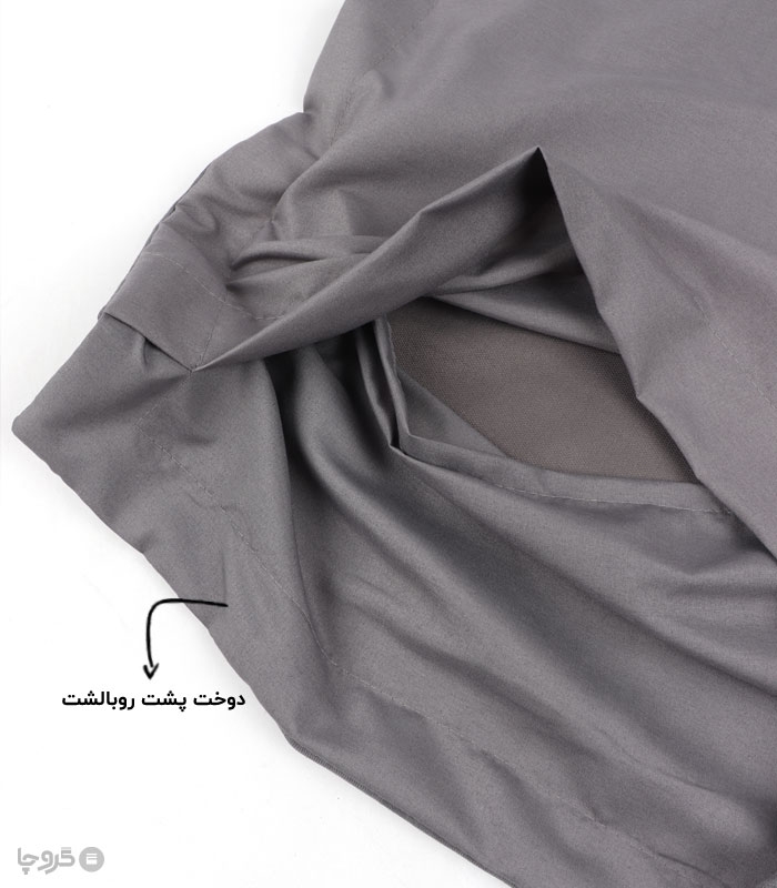 سرویس روتختی کتان مخمل NopeHome نوپه هوم طرح مربعی