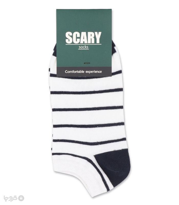خرید جوراب مچی زنانه Scary اسکری کد 241061 طرح رینگی