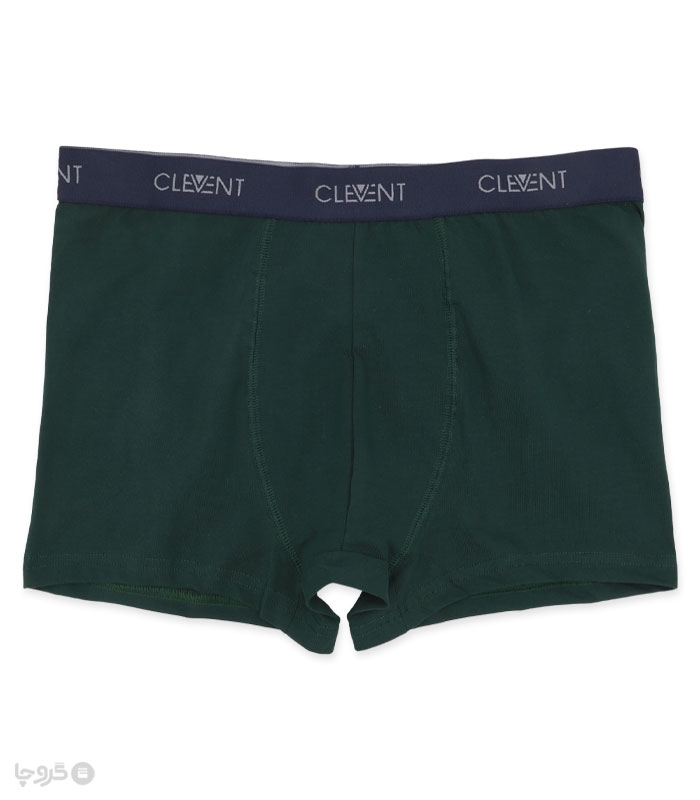 شورت مردانه نخی پادار کش از رو Clevent کلونت کد 2408