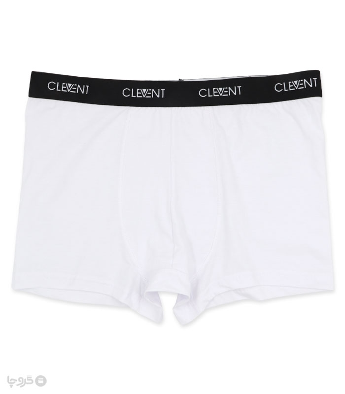 شورت مردانه نخی پادار کش از رو Clevent کلونت کد 2408