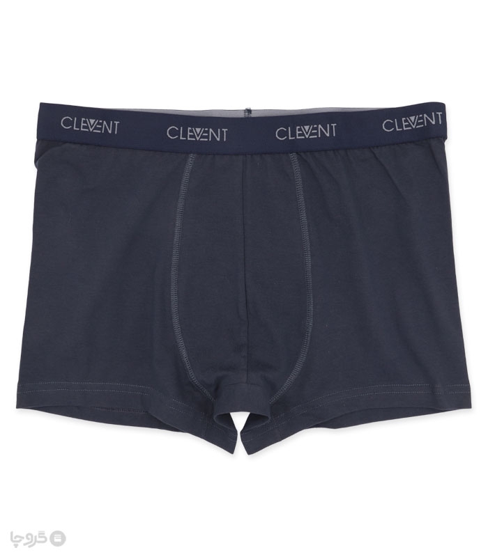 شورت مردانه نخی پادار کش از رو Clevent کلونت کد 2408