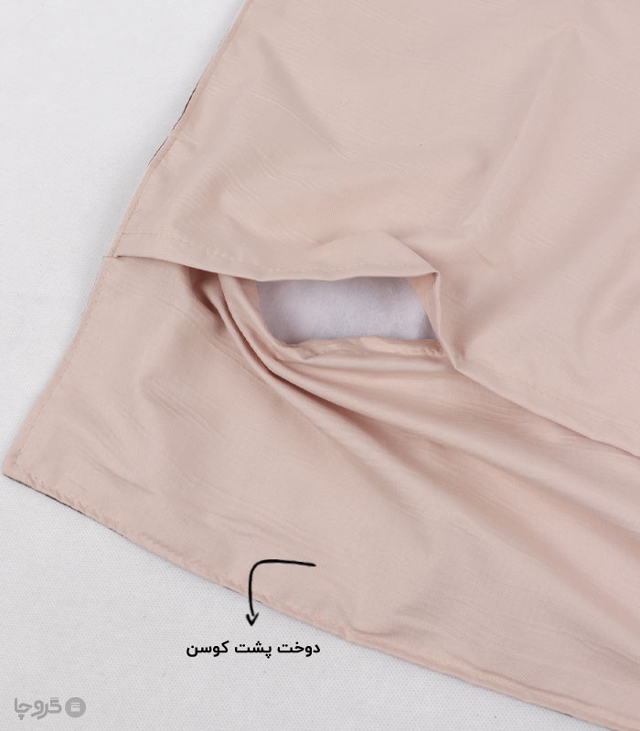 سرویس روتختی میکروفایبر نوپه هوم کد T5213 طرح ابر و باد