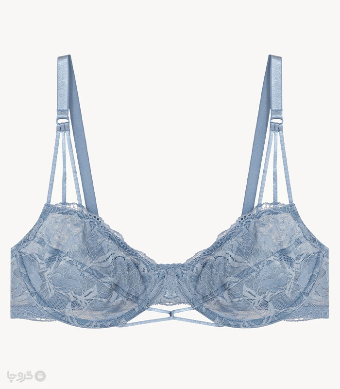 خرید سوتین نیو حریر و دانتل فنردار کد Paniz