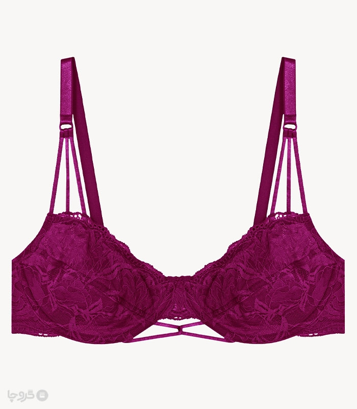 سوتین نیو حریر و دانتل فنردار کد Paniz