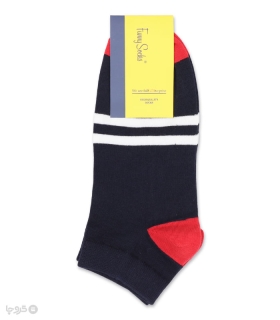 خرید جوراب مچی مردانه فانی ساکس کد 85113 طرح دو خط